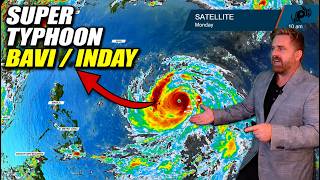 Super Typhoon Bagyong Inday / Bavi entering the PAR
