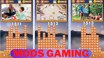 Word Swipe Game Play 1511 to 1515 Walk Through | Word Swipe Pic Mod | Word Swipe Pic Unlimited Hints