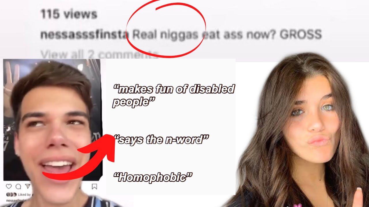 nessa barrett EXPOSED AGAIN for saying n word, making fun of disabled, and more