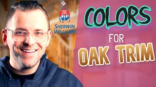 Sherwin Williams Paint Colors To Use With Honey Oak Trim
