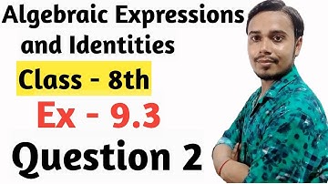 Class 8 maths ex 9.3 q 2| class 8 maths ex 9.3 question 2| Ncert Maths Class 8 | cbse board.