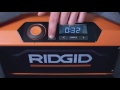 RIDGID® GEN5X Jobsite Radio with Bluetooth Wireless Technology RIDGID® GEN5X Jobsite Radio with Bluetooth Wireless Technology