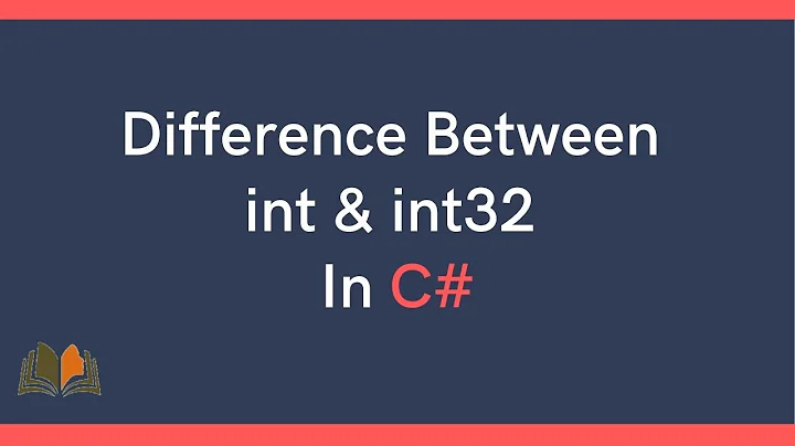 Difference Between Int and Int32 in C#