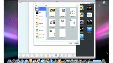 iLife 09 - iWeb walk through