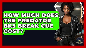 How Much Does The Predator BK3 Break Cue Cost? - Billiards Hustlers