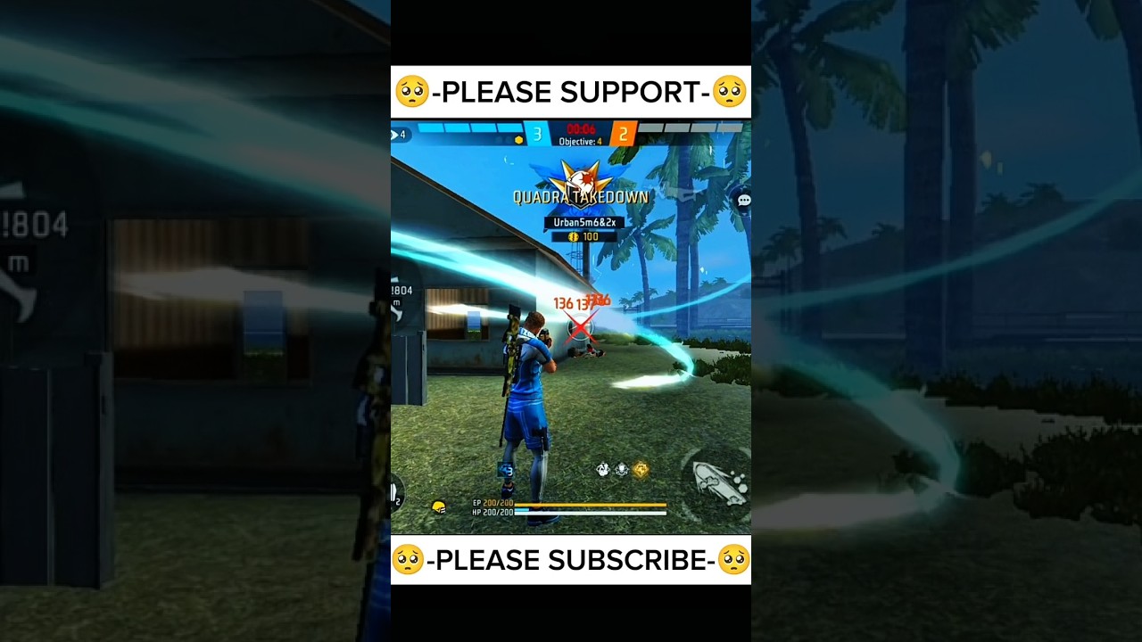 Wait  For And  Free Fire Gameplay Short 