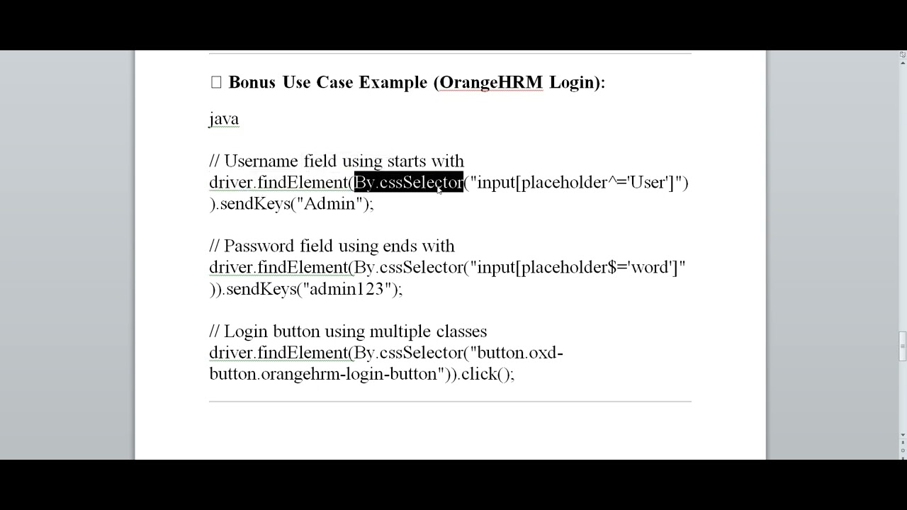 Advanced CSS Selectors in Selenium Java — Level Up Your Locators (v2 ...