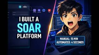 Famous I Built a Security Automation System (SOAR Platform Explained) | N8N Profile