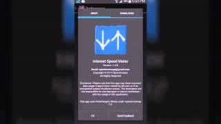 معدل استخدامك للانترنت - Internet Speed Meter 1.4. screenshot 3