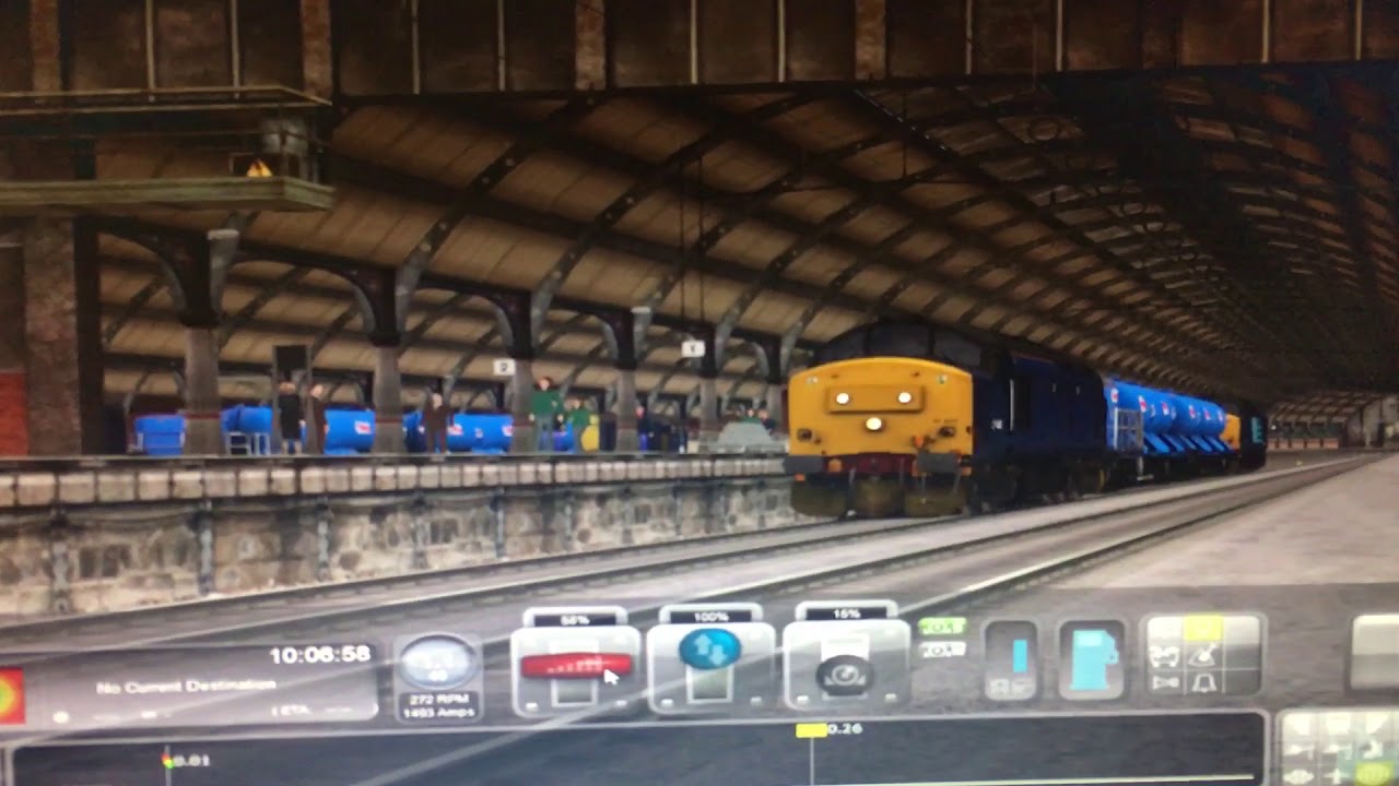 My TS Video With DRS 37422+37425 On RHTT Leaving Darlington - YouTube