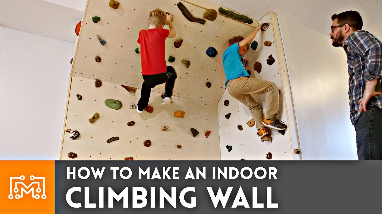 How to Make an Indoor Climbing Wall