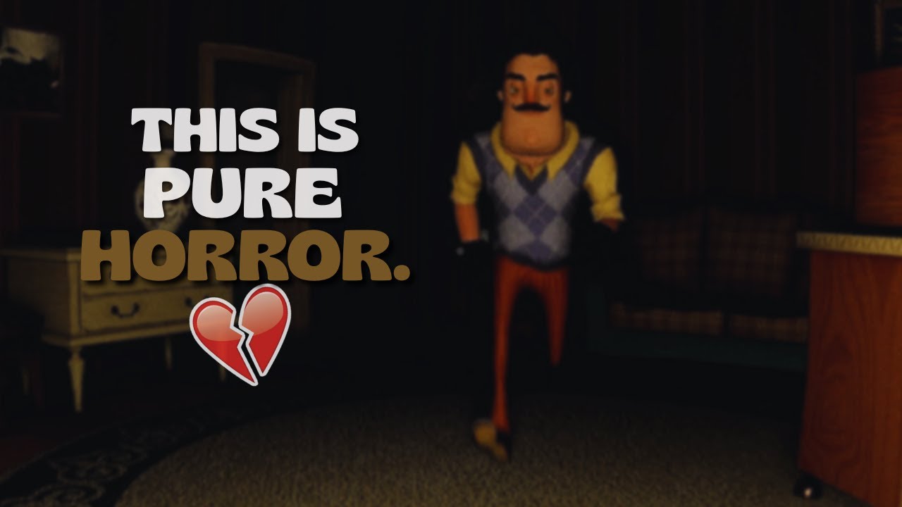 Hello Neighbor Has Become ANALOG And Is Terrifying...