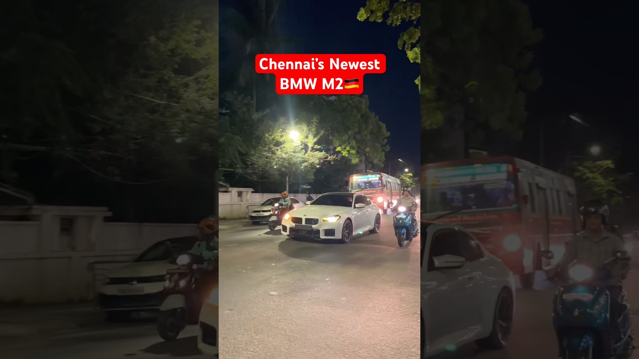 Chennai’s Newest BMW M2🇩🇪 #bmw #bmwm2 #sportscar #carspotting #bmwm #shorts #chennai