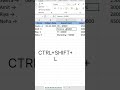 3 Secret Excel Shortcuts Jo Har Koi Chhupata Hai! 🔥#excel  #shorts  #tips #dataanalytics