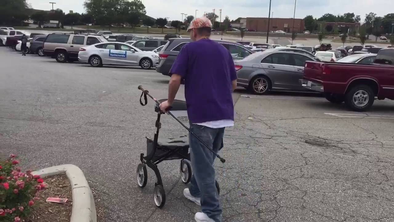 Trouble walking with leg tremors YouTube