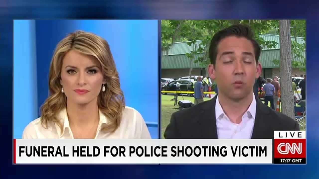 Funeral for Walter Scott: an African-American killed by a white police officer