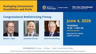 Reshaping Government: Possibilities and Perils featuring Robert Byer and Jonathan Cervas