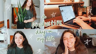 Productive Day in My Life Vlog: Healthy Habits &amp; Getting Sh*t Done