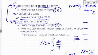 Physical Chemistry Lecture: Statistical Interpretation of Entropy