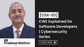 Download lagu CWE Explained for Software Developers  | Cybersecurity Series CSX 03