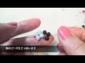 ライトアングルウィーブ　編み方動画　ビーズステッチ　right angle weave　DIY