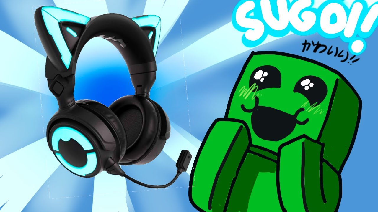 THE CAT EAR HEADPHONES REVIEW YouTube