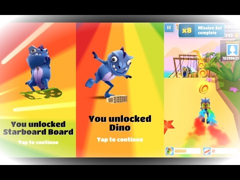 SUBWAY SURFERS COMO DESBLOQUEAR O DINO ESPECIAL DO FACEBOOK