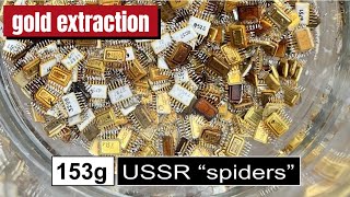153g Soviet chips (spiders) Gold Recovery