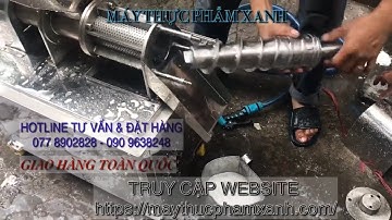 Hướng dẫn vệ sinh máy ép nước cốt dừa bằng điện rất đơn giản