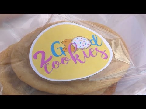 Plymouth Baker Creates 2 Good Cookies