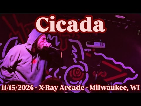 CICADA Full Set Live 11/15/2024 X-Ray Arcade Milwaukee WI