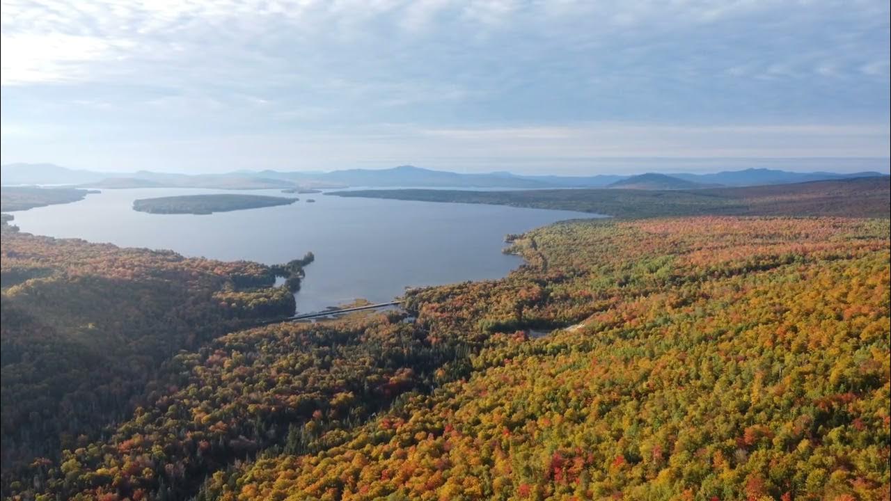 Height Of Land Aerial Tour Rangeley, Maine YouTube
