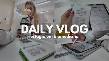 VLOG ESTÁGIO | Como está sendo o estágio em laboratório