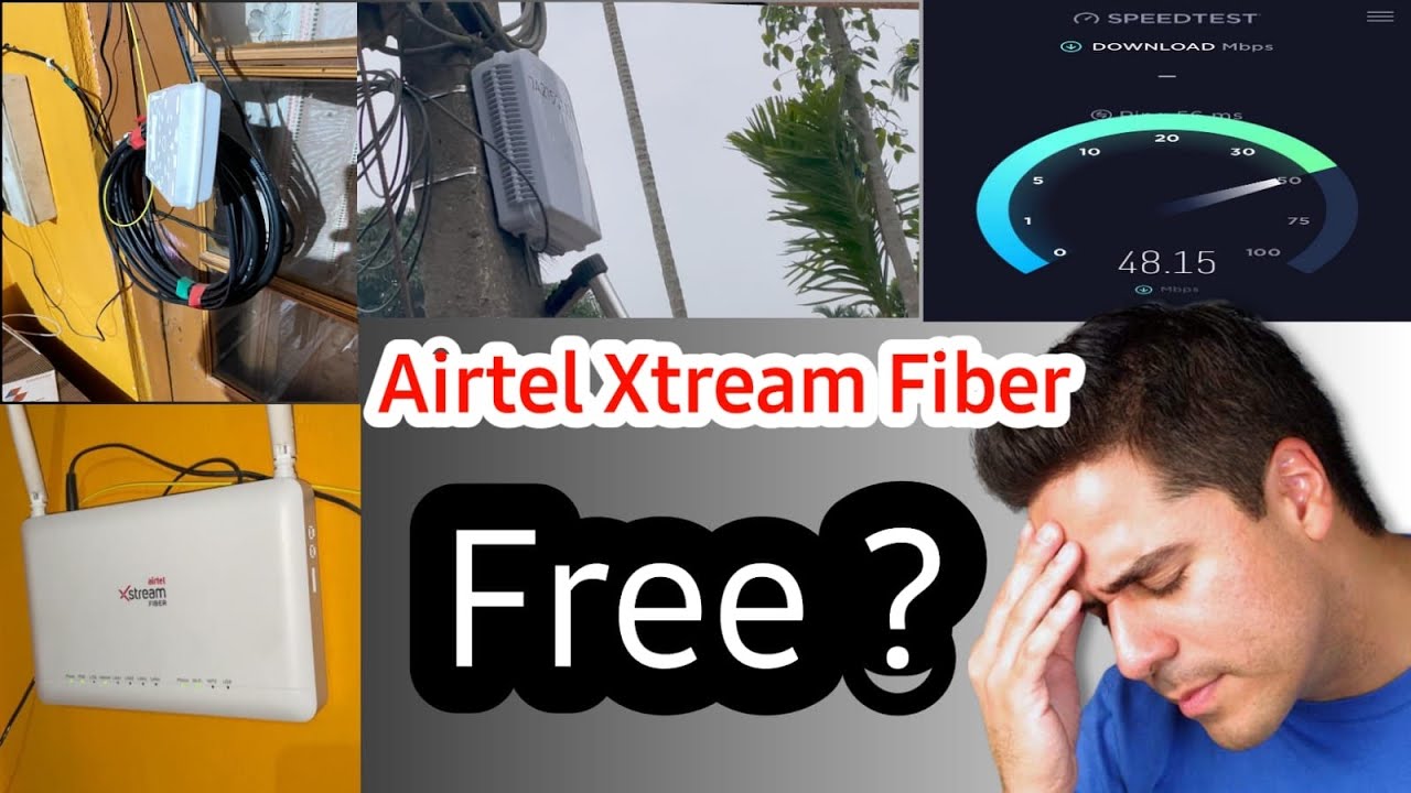 Airtel Xtream Fiber Speed Test Airtel Broadband Connection Review