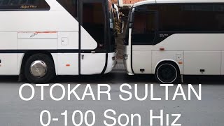Otobüsle 0 - 100 Hızlanma Ve Son Hız Otokar Sultan 145