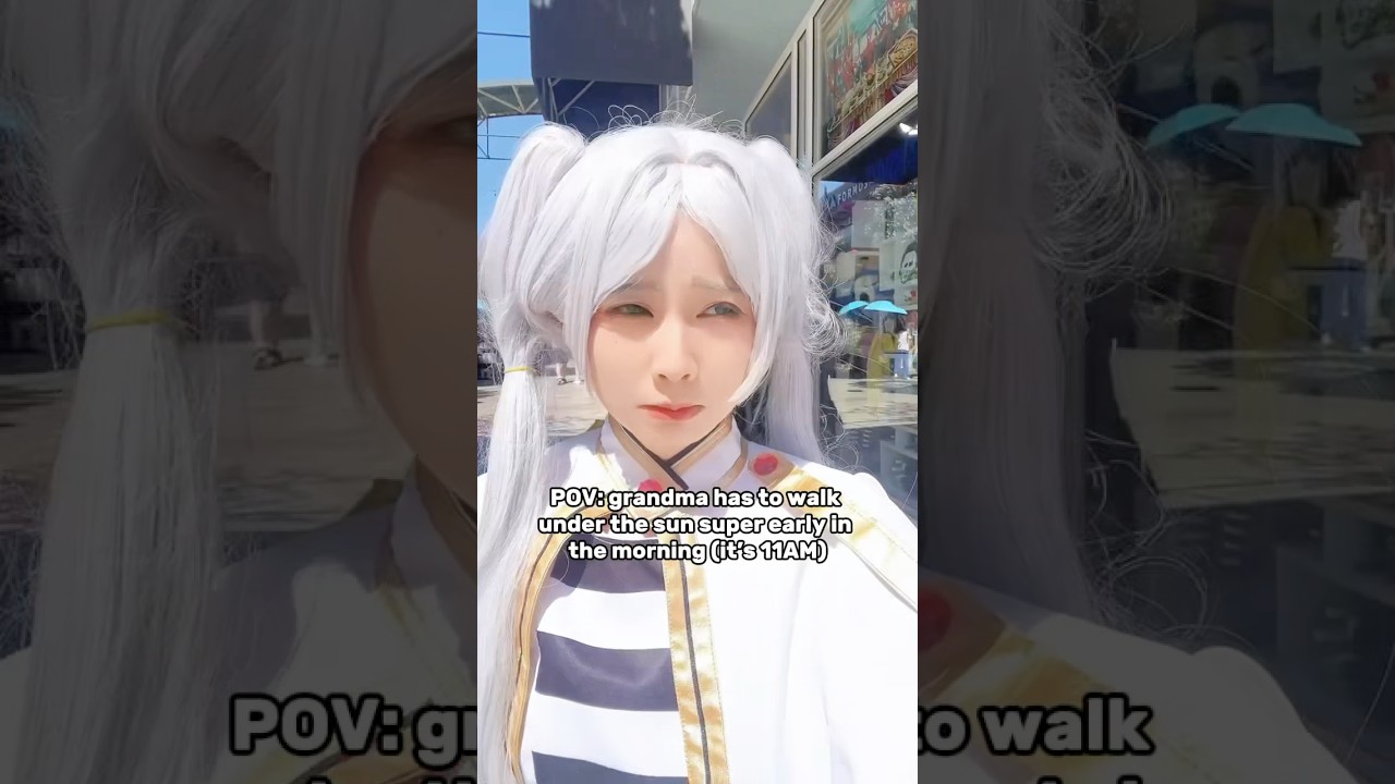 poor grandma 😔 [Frieren: Beyond Journey’s End Anime Cosplay]