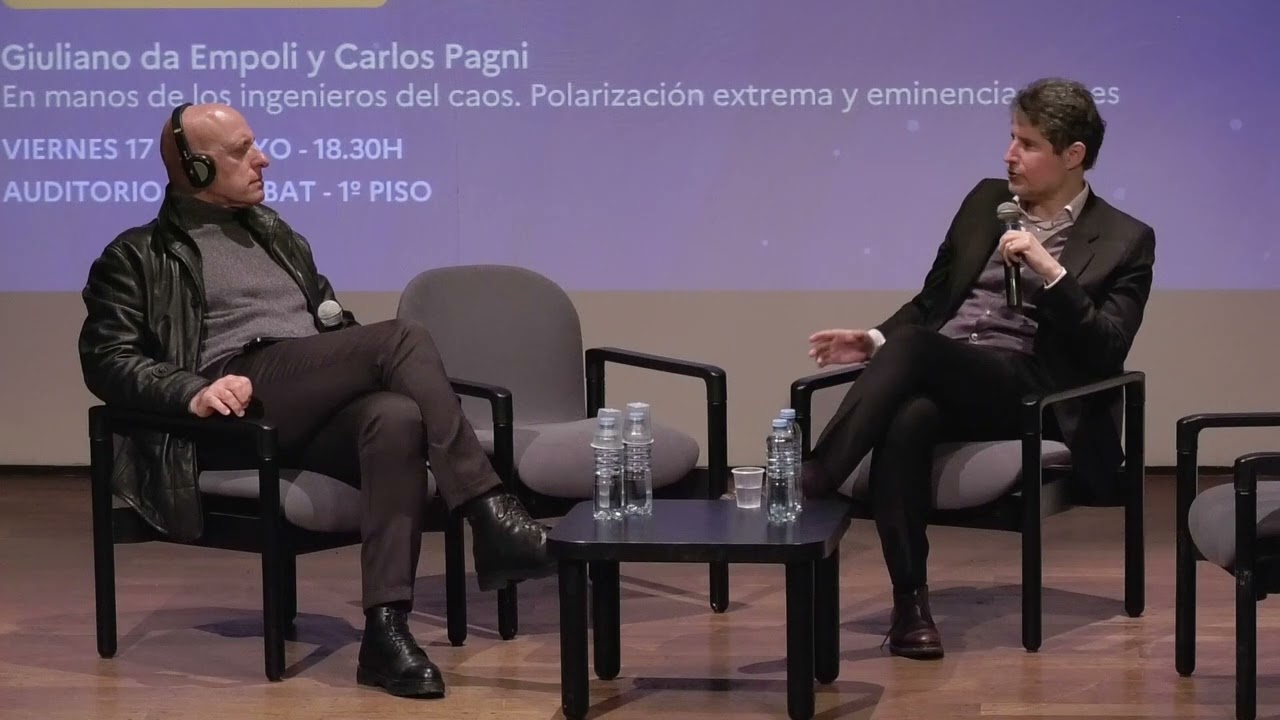 [ESP] Los ingenieros del caos por Carlos Pagni y Giuliano da Empoli - La Noche de las Ideas