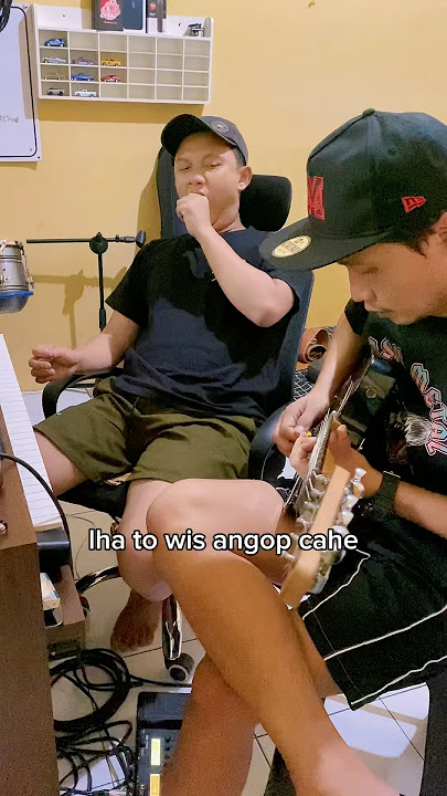 Proses rekaman lagu 'Gaji Ra Sepiro' Jepang Jowo
