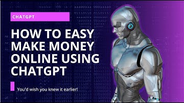 HOW TO MAKE MONEY ONLINE WITH ChatGPT