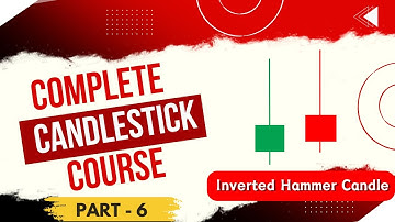 Inverted Hammer Candlestick Pattern | candlestick series part 6 #candlestickpattern