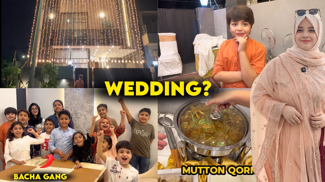 Ghar Main Kiski Shadi Hai? Boys Vs Girls Challenge With Bacha Gang | Rida Naqqash Extra