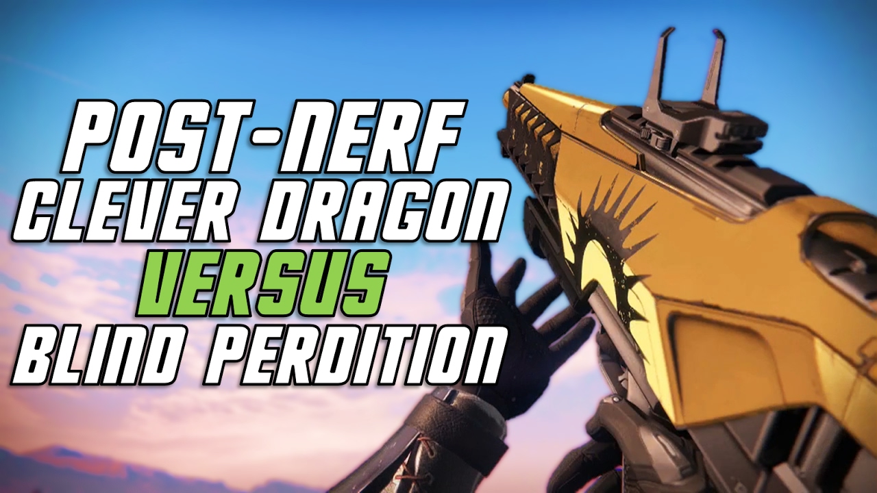 Blind Perdition vs Clever Dragon Post-Patch 2.5.0.2. (Pulse Rifle Archetype Comparison)