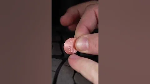 Check if your tires are safe... with a penny!      #tiretread #cartires #tipsandtricks #shorts