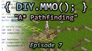 DIY MMO 7: A* Pathfinding (Guide to making an MMO)