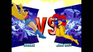 M.u.g.e.n. Jubilee X Jean Grey