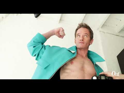 Out Magazine: Behind The Scenes with Neil Patrick Harris, Cover Shoot