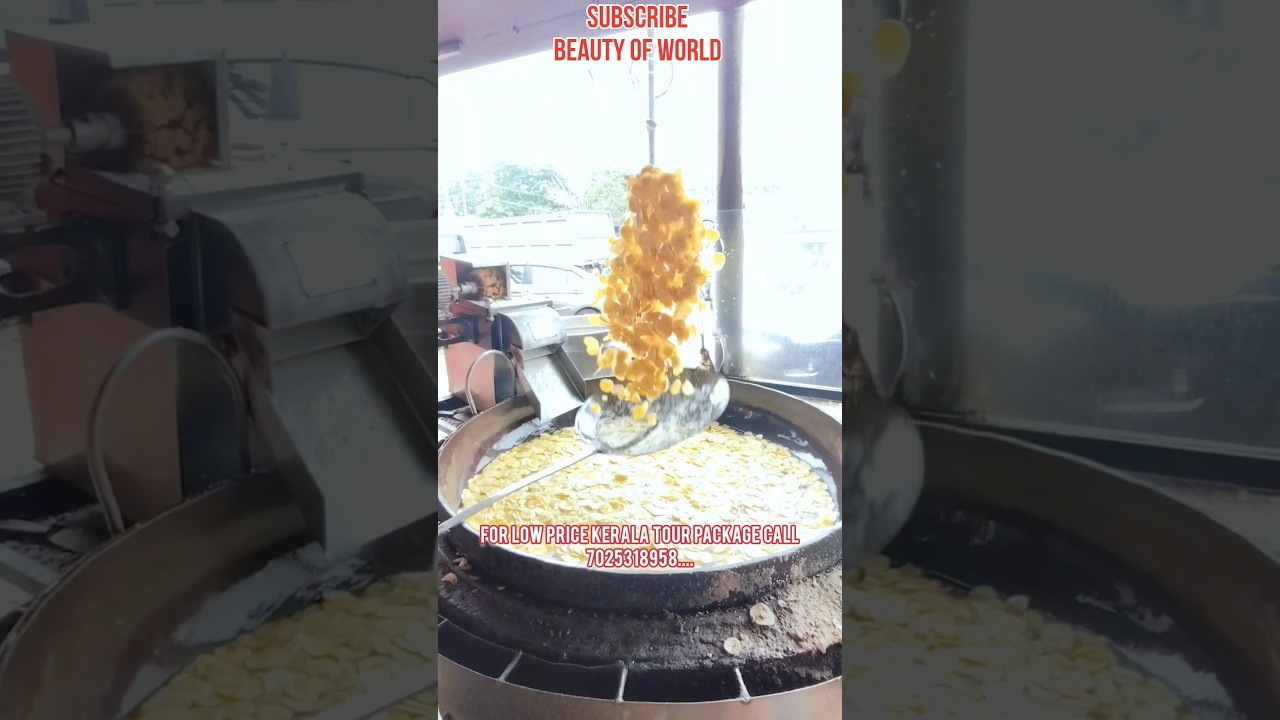 5 star Kerala banana hot chips making 