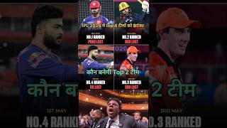 IPL 2026 Shock –point tablet में No.1 से No.4 तक… सब हार गए....