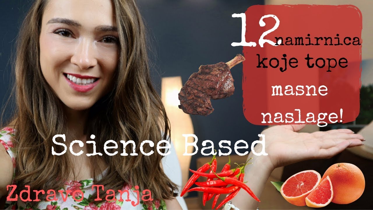 JEDI OVO I MRŠAVI |12 namirnica koje pomažu topljenje masnih naslaga - naučno dokazano