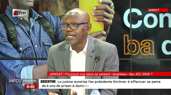 JANGÀT | Pourquoi nos stars se sentent «écartées» des JOJ 2026 ? Dr Amadou Moctar NDIOUCK